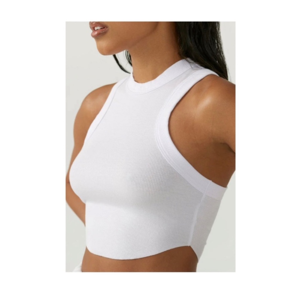 NWT Racerback Crop Tank Top - Picture 3 of 6